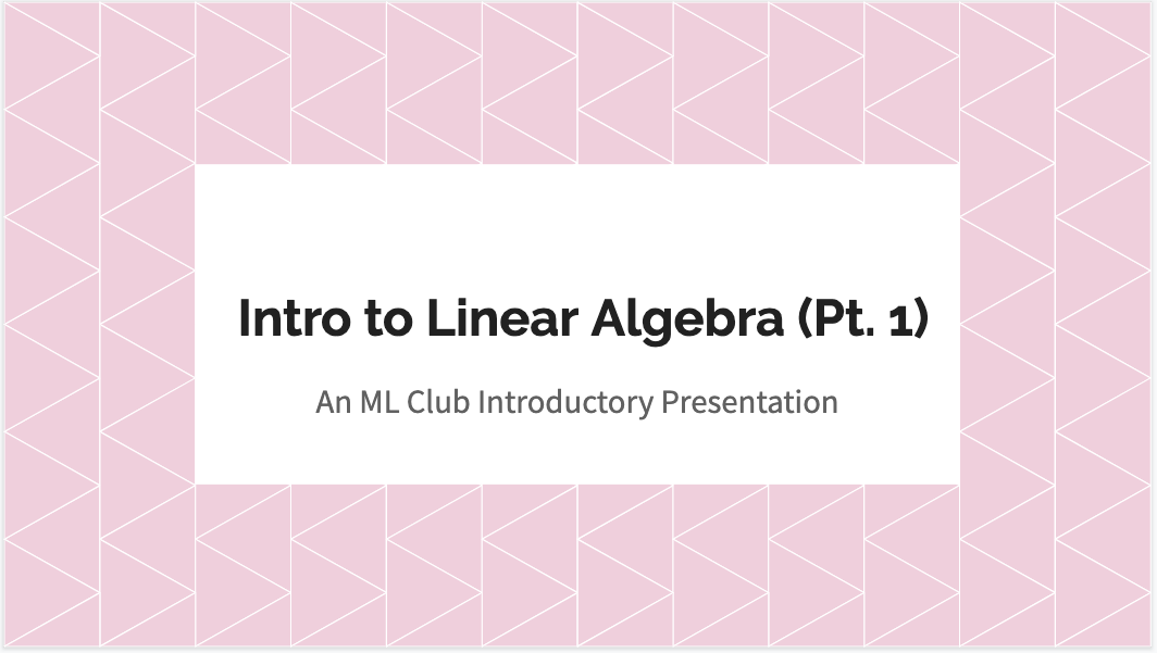 Introduction to Linear Algebra